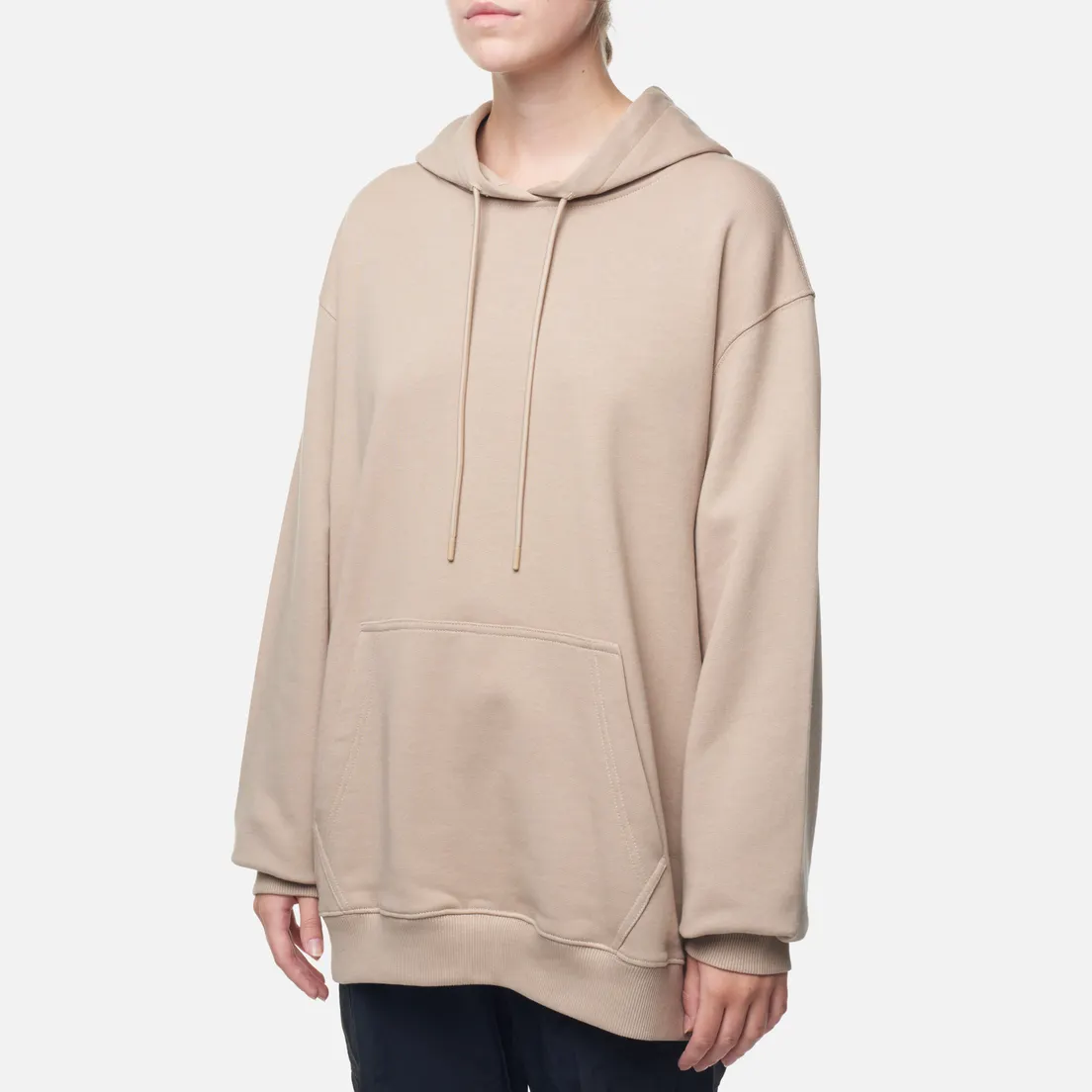 MSGM Женская толстовка Macrologo Print Hoodie Seasonal