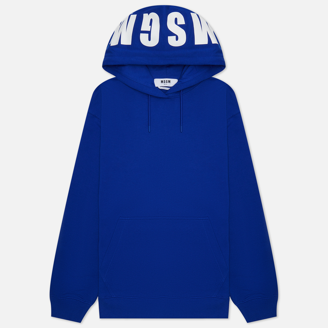 MSGM Женская толстовка Macrologo Print Hoodie Seasonal