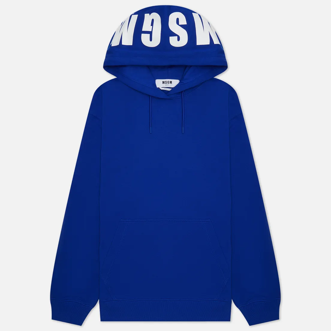 MSGM Женская толстовка Macrologo Print Hoodie Seasonal