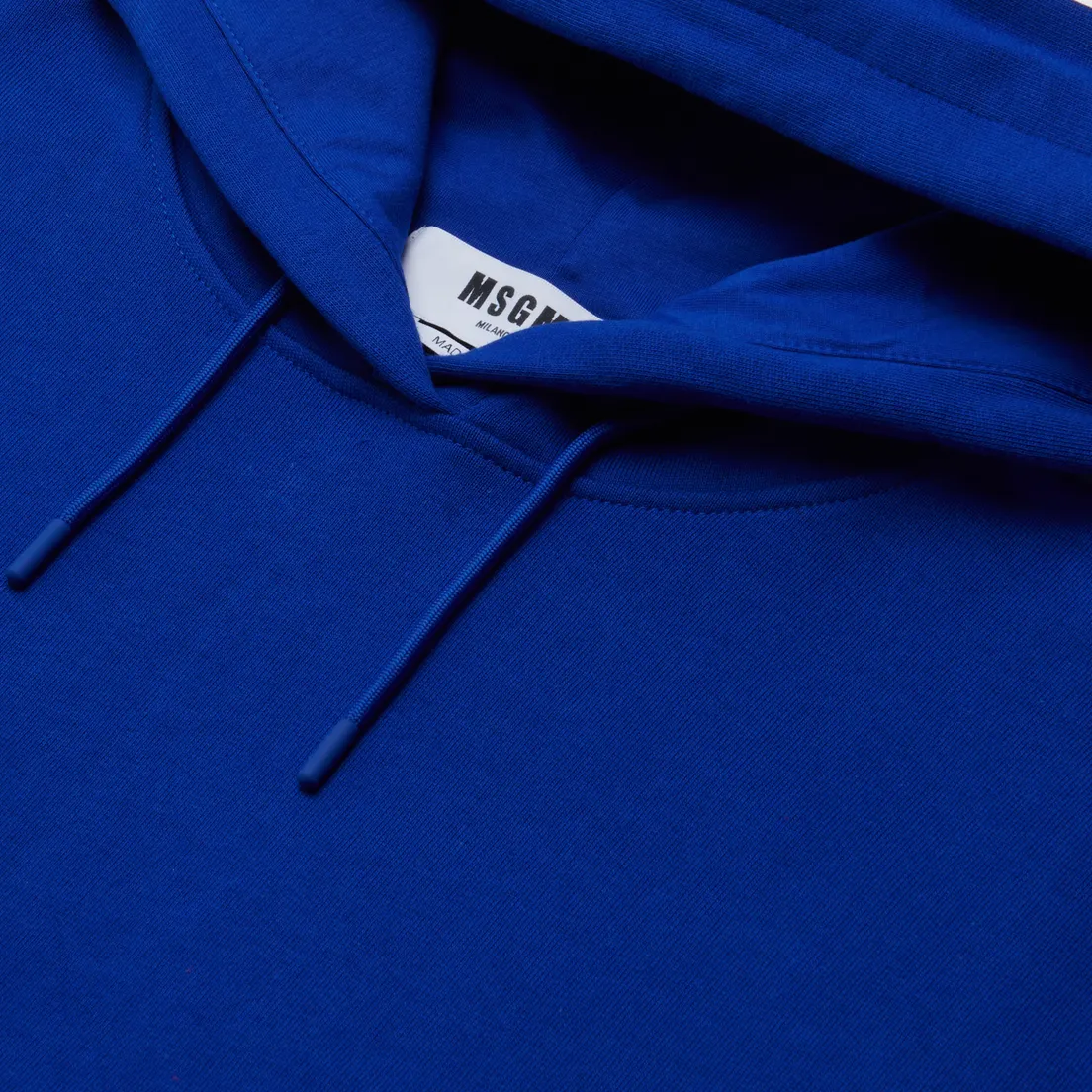 MSGM Женская толстовка Macrologo Print Hoodie Seasonal