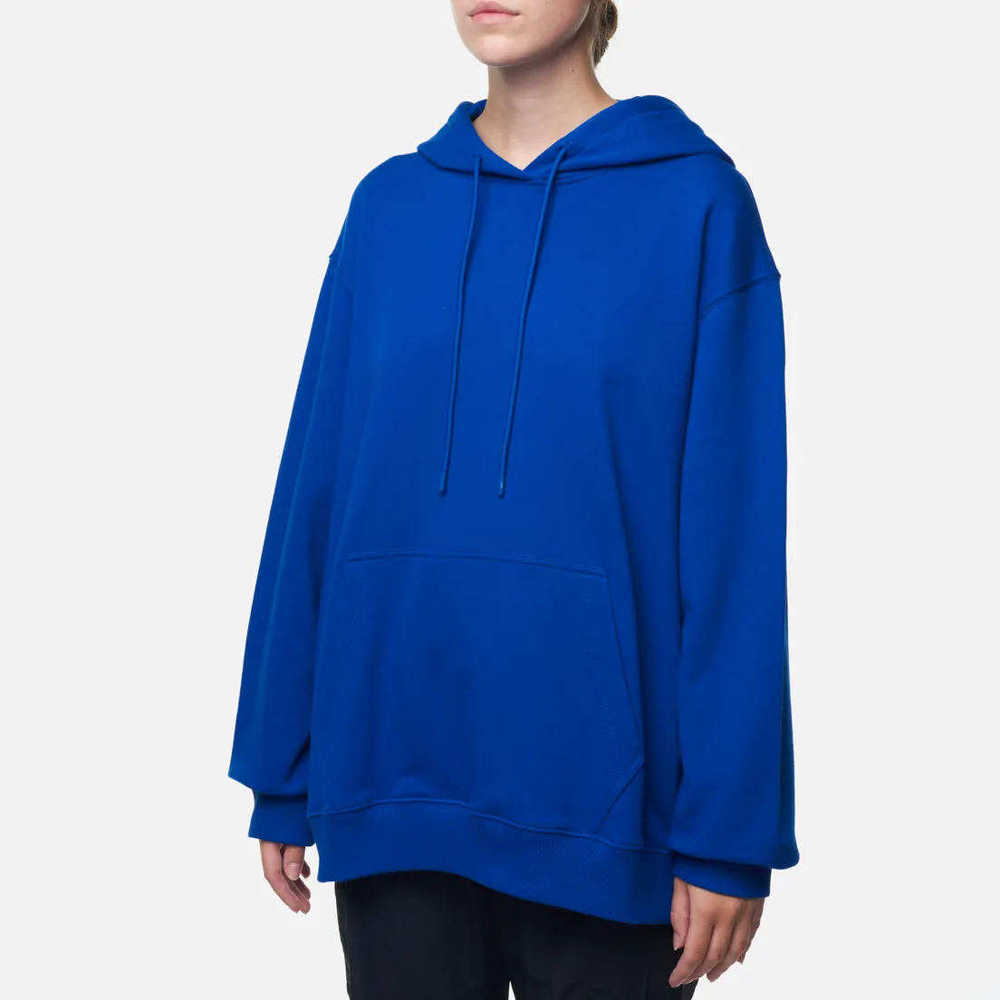 MSGM Женская толстовка Macrologo Print Hoodie Seasonal