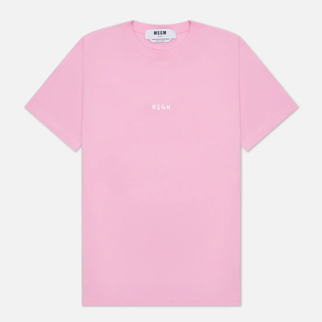 MSGM Женская футболка Mini Brush Stroke Logo