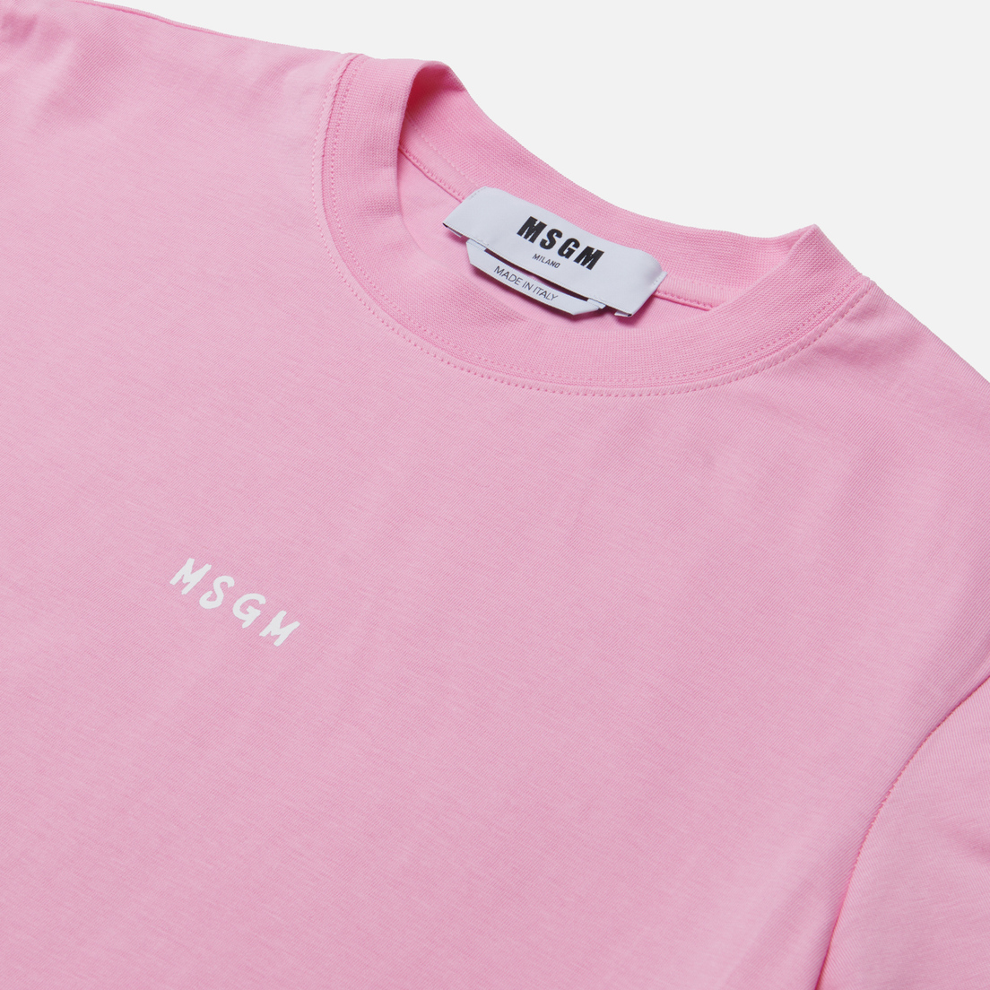 MSGM Женская футболка Mini Brush Stroke Logo