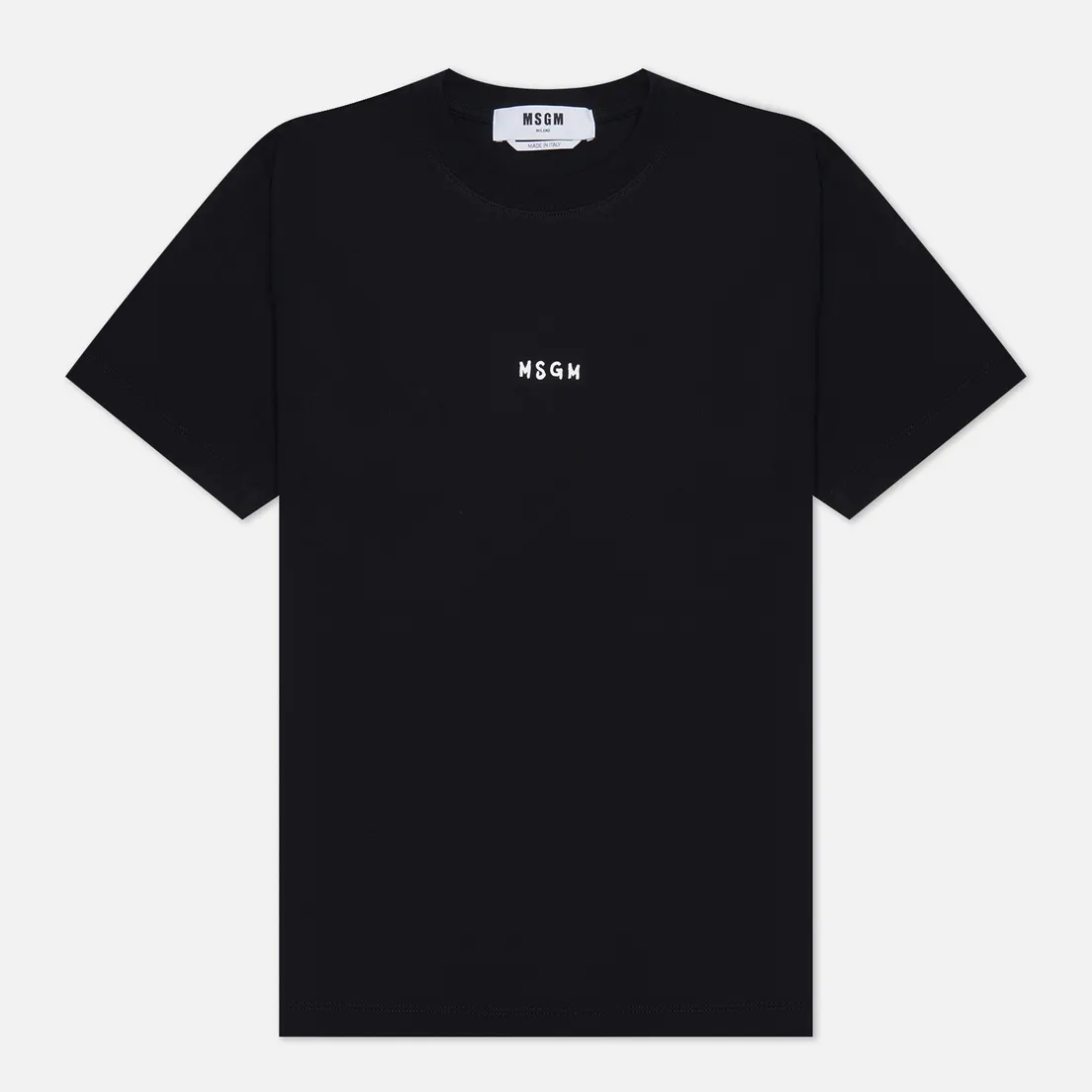 MSGM Женская футболка Mini Brush Stroke Logo