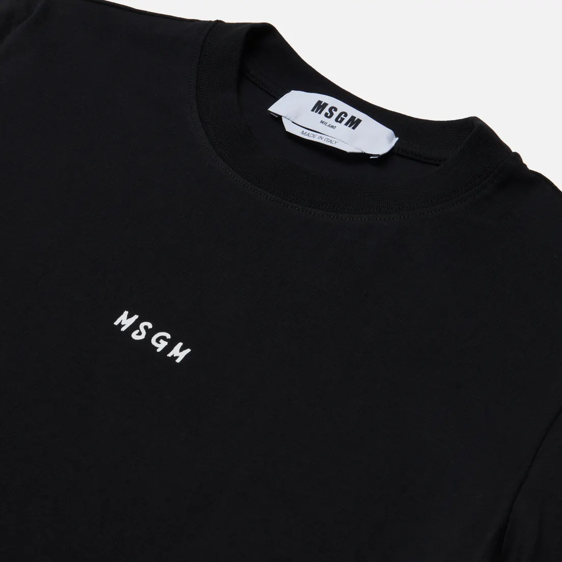 MSGM Женская футболка Mini Brush Stroke Logo