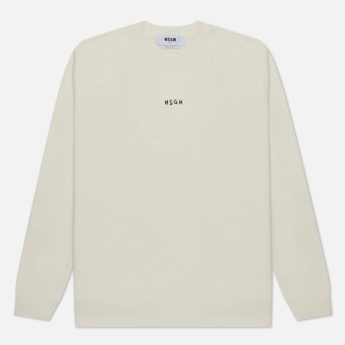 MSGM Женская толстовка Mini Brush Stroke Logo
