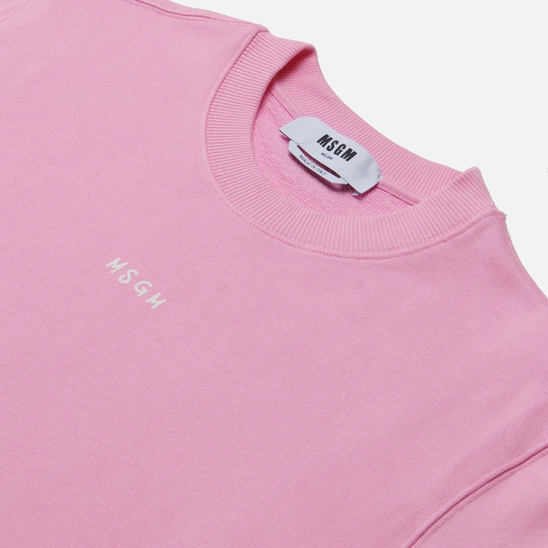 MSGM Женская толстовка Mini Brush Stroke Logo