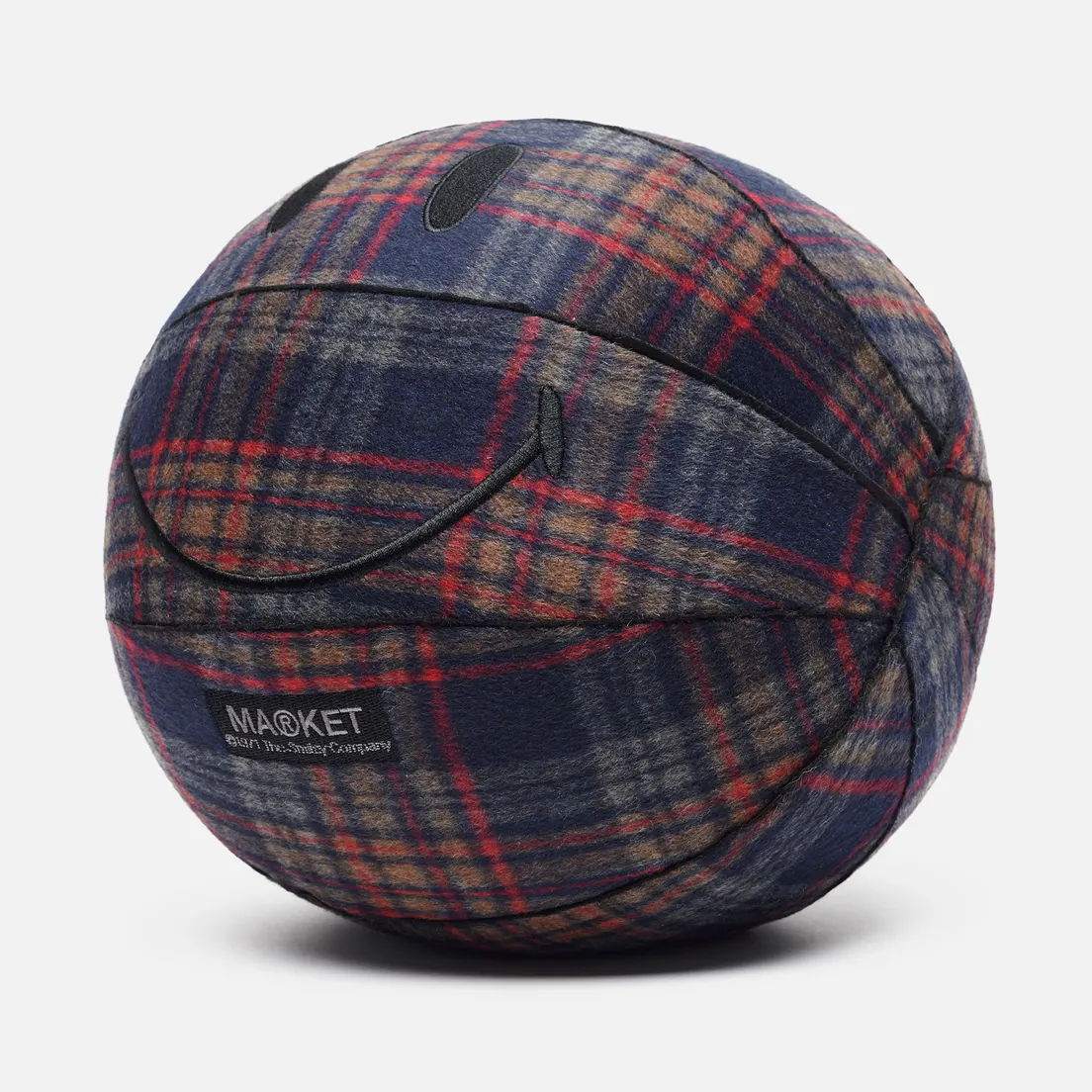 MARKET Мяч Smiley Plaid Plush