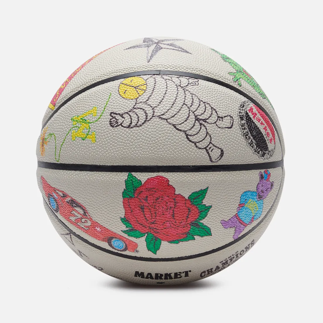 MARKET Баскетбольный мяч Varsity Hand-Drawn
