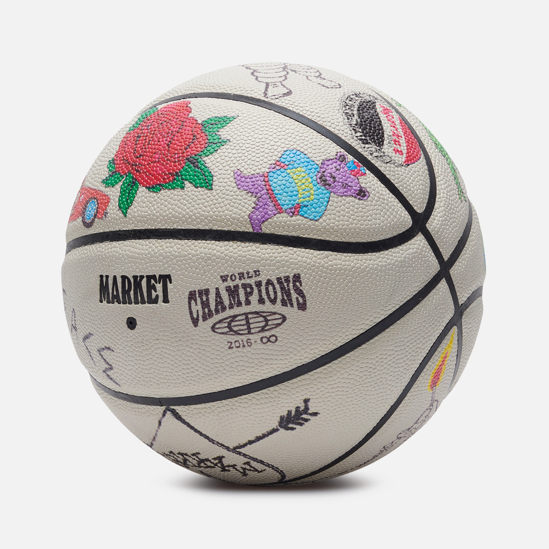MARKET Баскетбольный мяч Varsity Hand-Drawn
