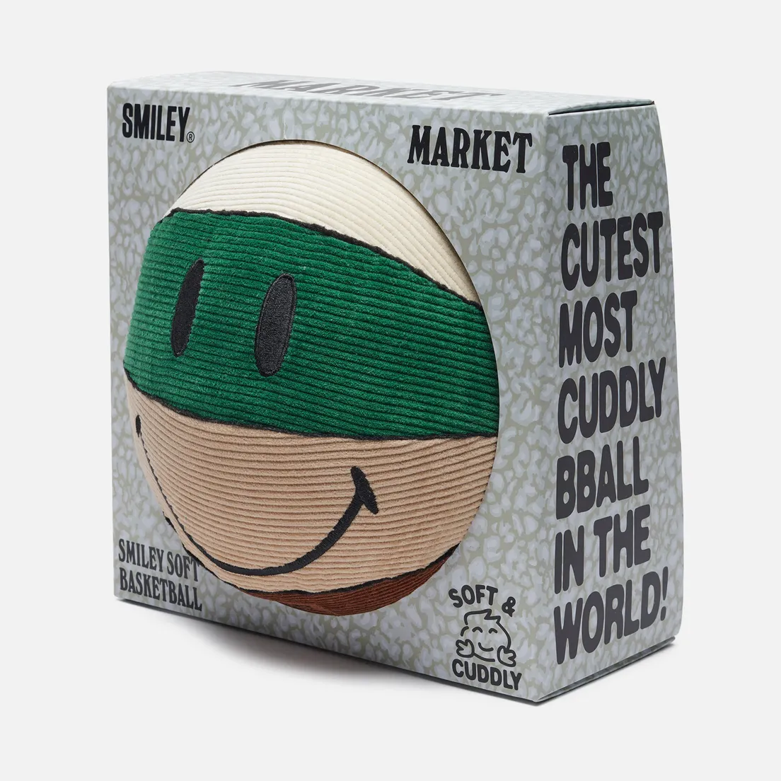 MARKET Мяч Smiley Cord Panel Plush
