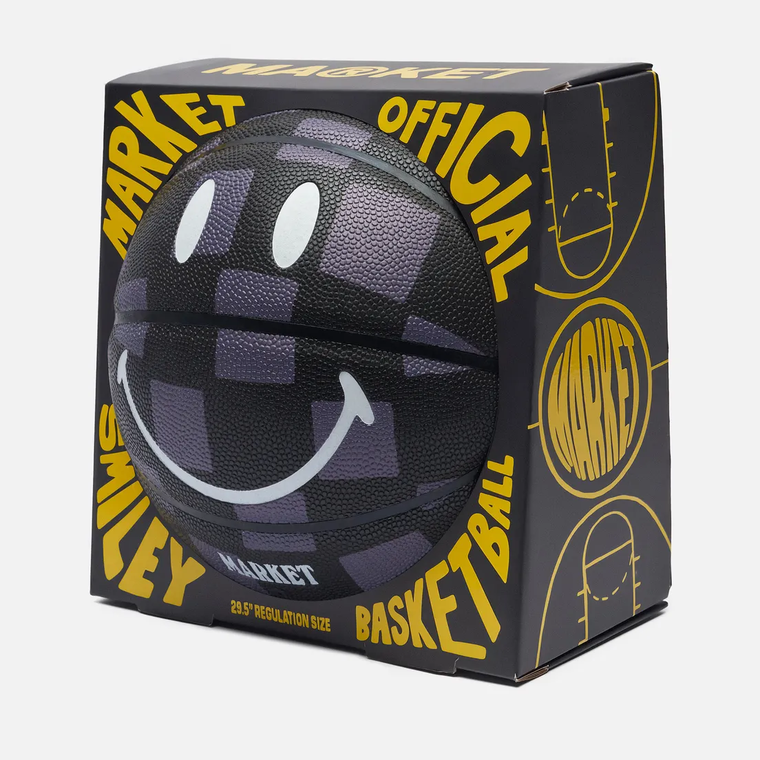 MARKET Баскетбольный мяч Smiley Chess Club