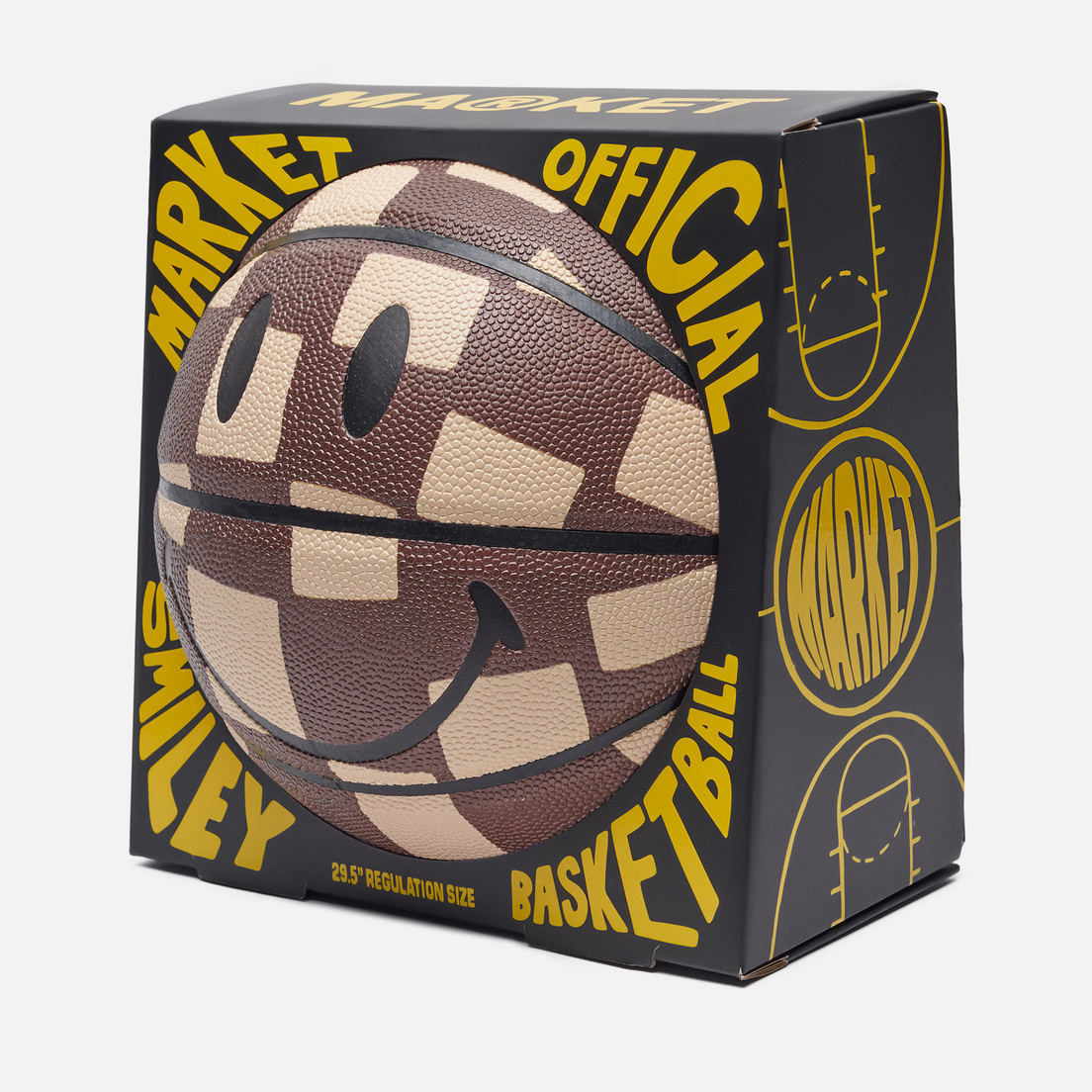 MARKET Баскетбольный мяч Smiley Chess Club