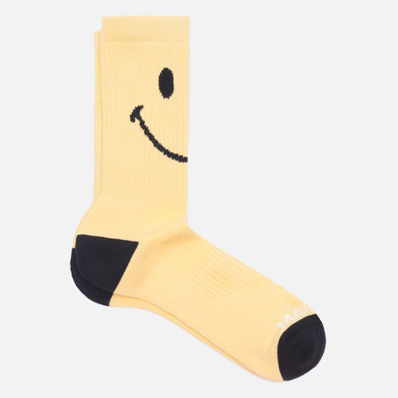 фото Носки market smiley oversized, цвет жёлтый, размер 40-46 eu