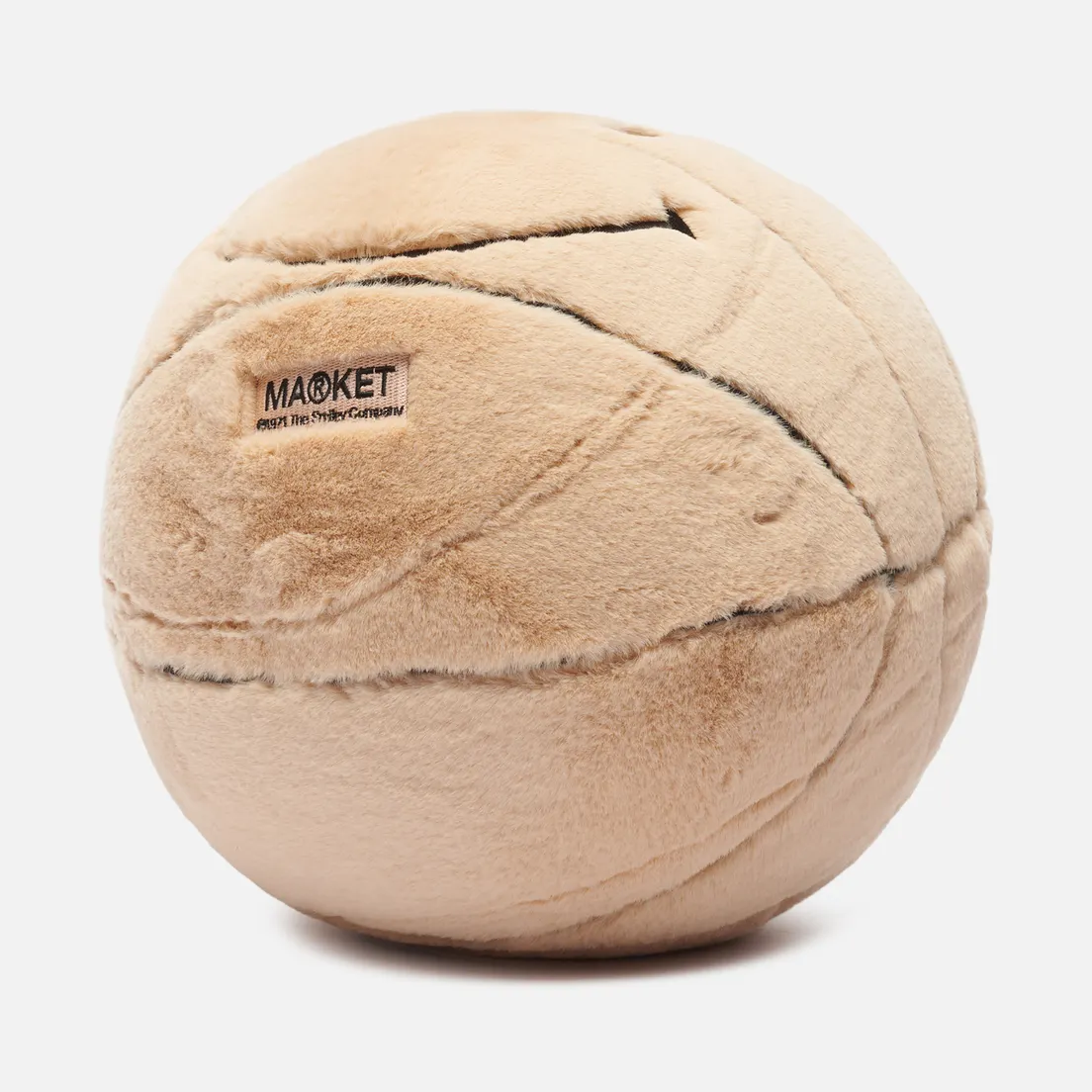 MARKET Мяч Smiley Sherpa Basketball Pillow