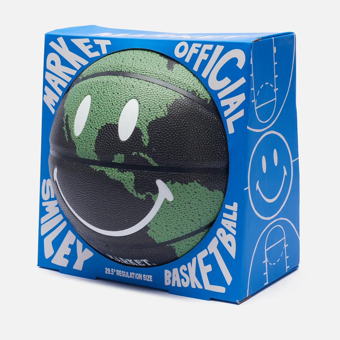 MARKET Баскетбольный мяч Smiley Bitmap
