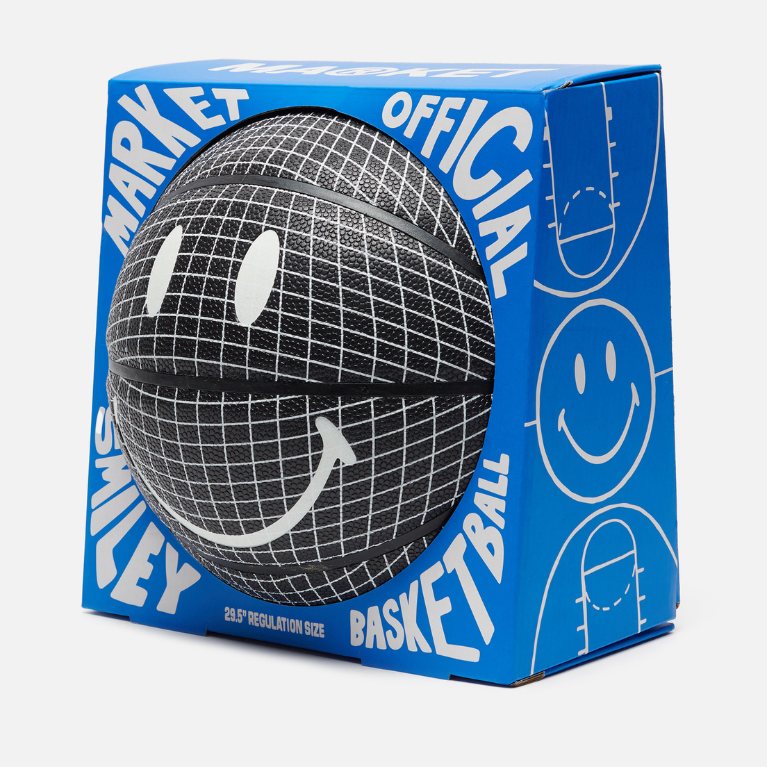 MARKET Баскетбольный мяч Smiley Grid