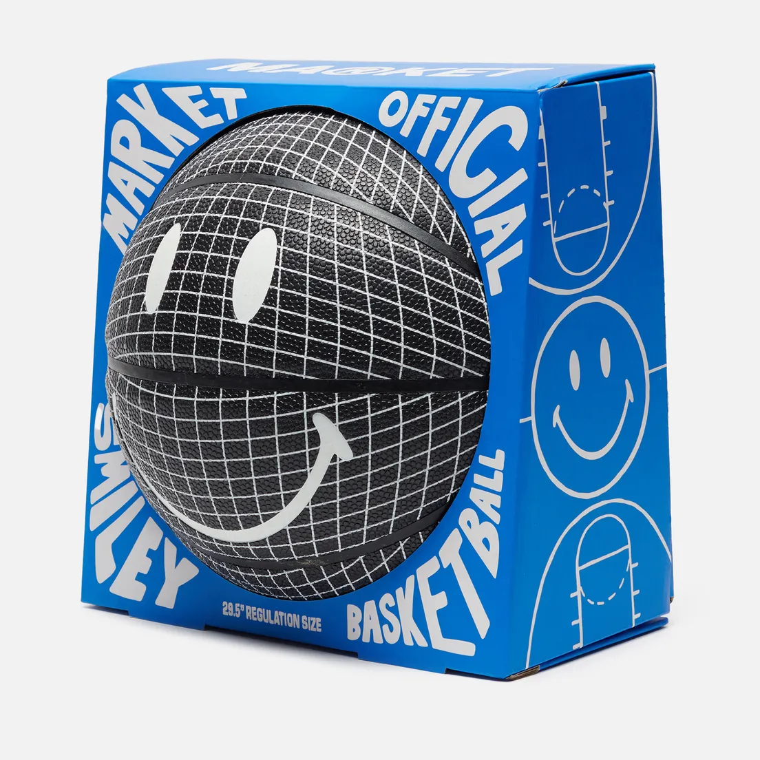 MARKET Баскетбольный мяч Smiley Grid