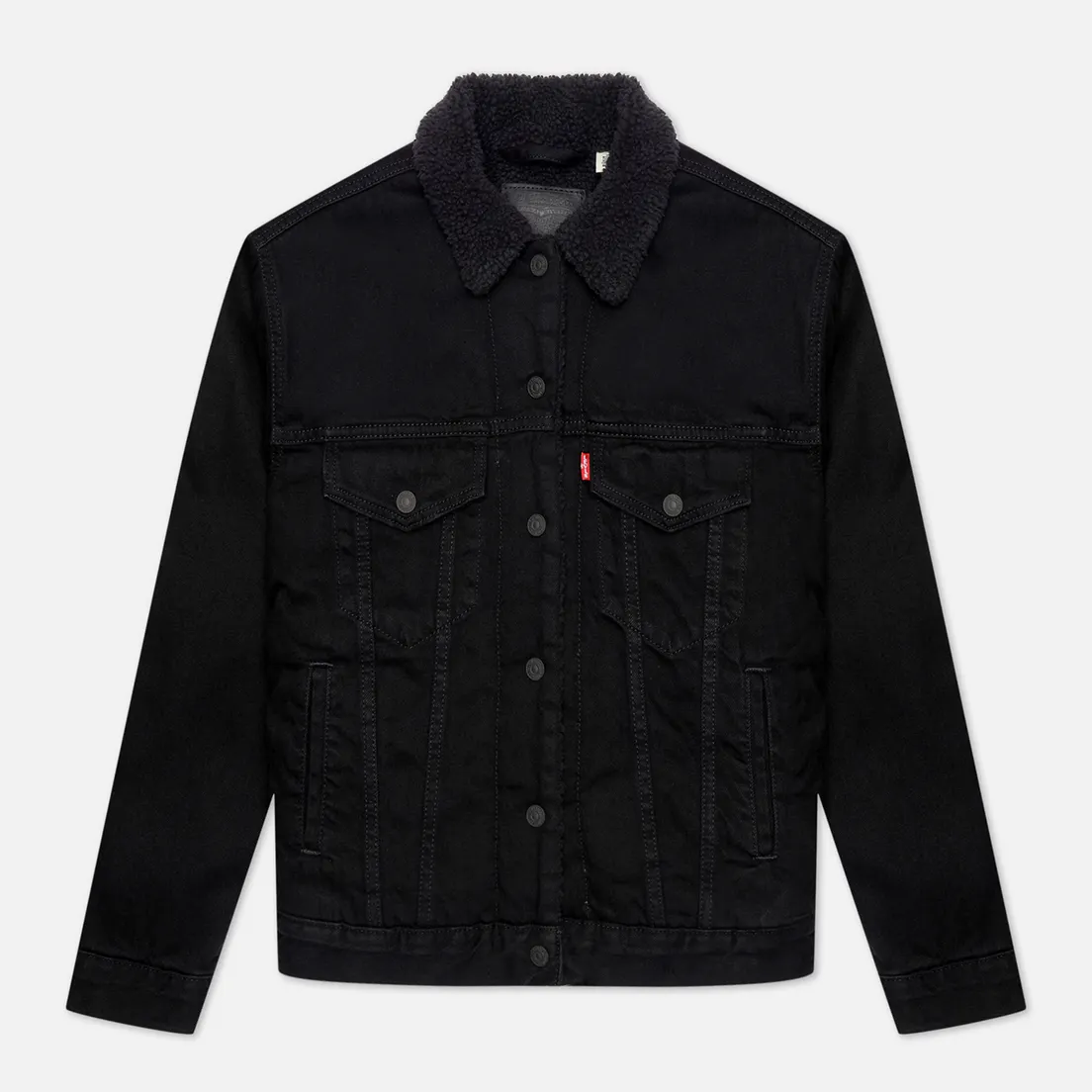 Levi's Женская джинсовая куртка Ex-Boyfriend Sherpa Trucker