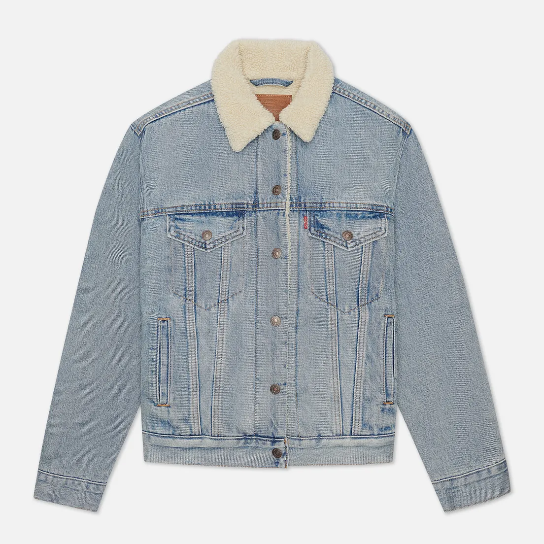 Levi's Женская джинсовая куртка Ex-Boyfriend Sherpa Trucker