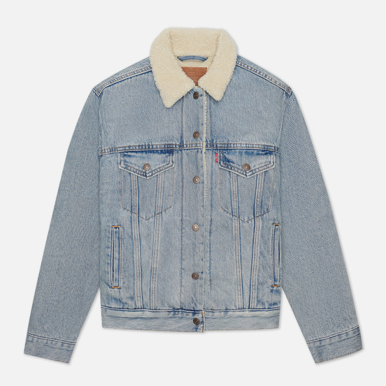 Женская джинсовая куртка Levi's Ex-Boyfriend Sherpa Trucker Strangerways