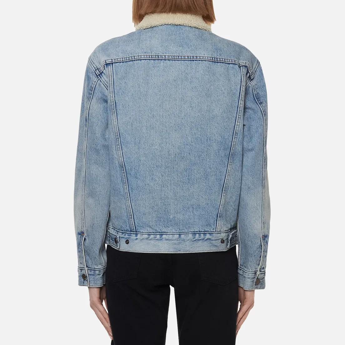 Levi's Женская джинсовая куртка Ex-Boyfriend Sherpa Trucker