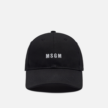 фото Кепка msgm logo embroidery, цвет чёрный