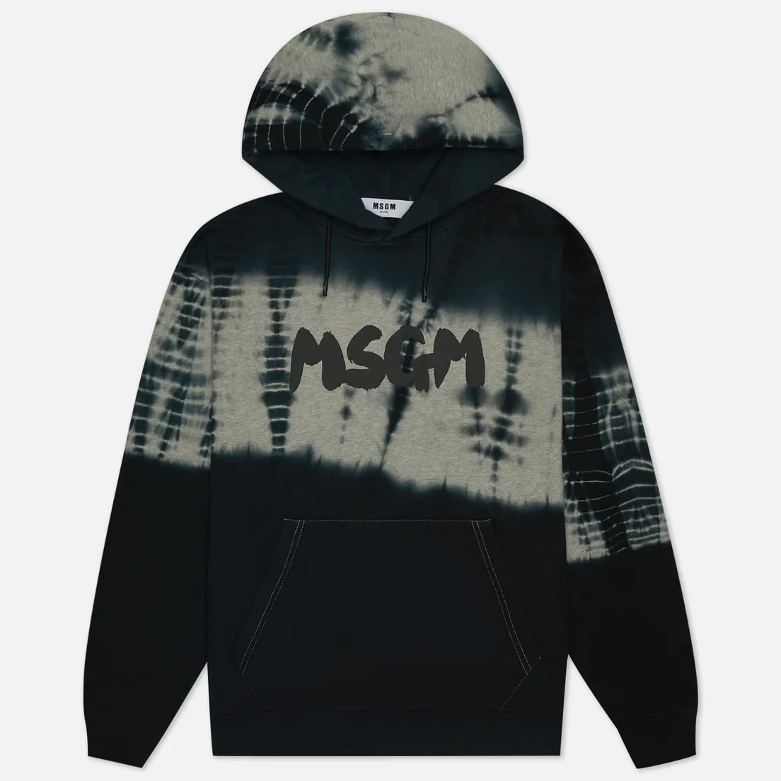 MSGM Мужская толстовка Tie Dye New Brush