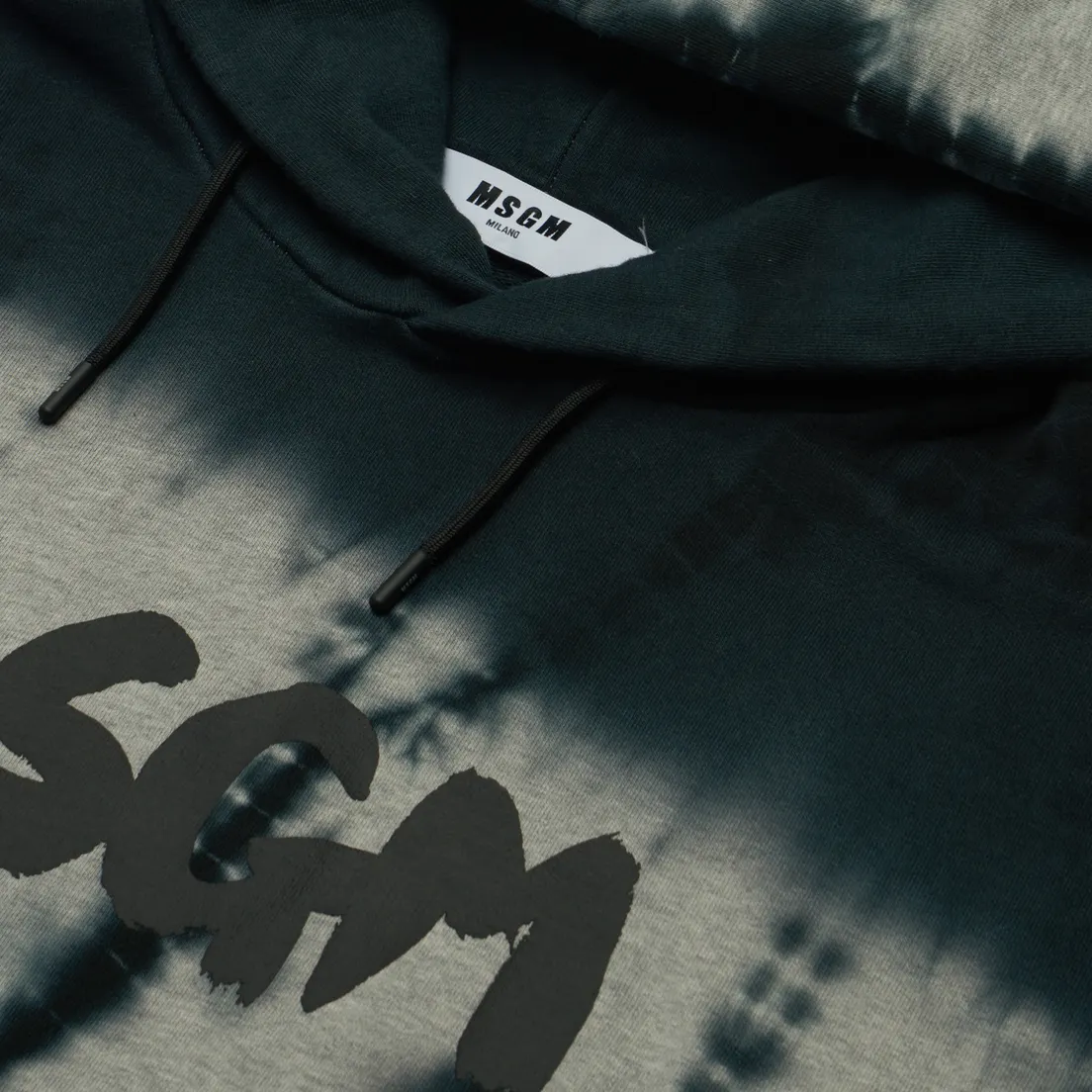 MSGM Мужская толстовка Tie Dye New Brush