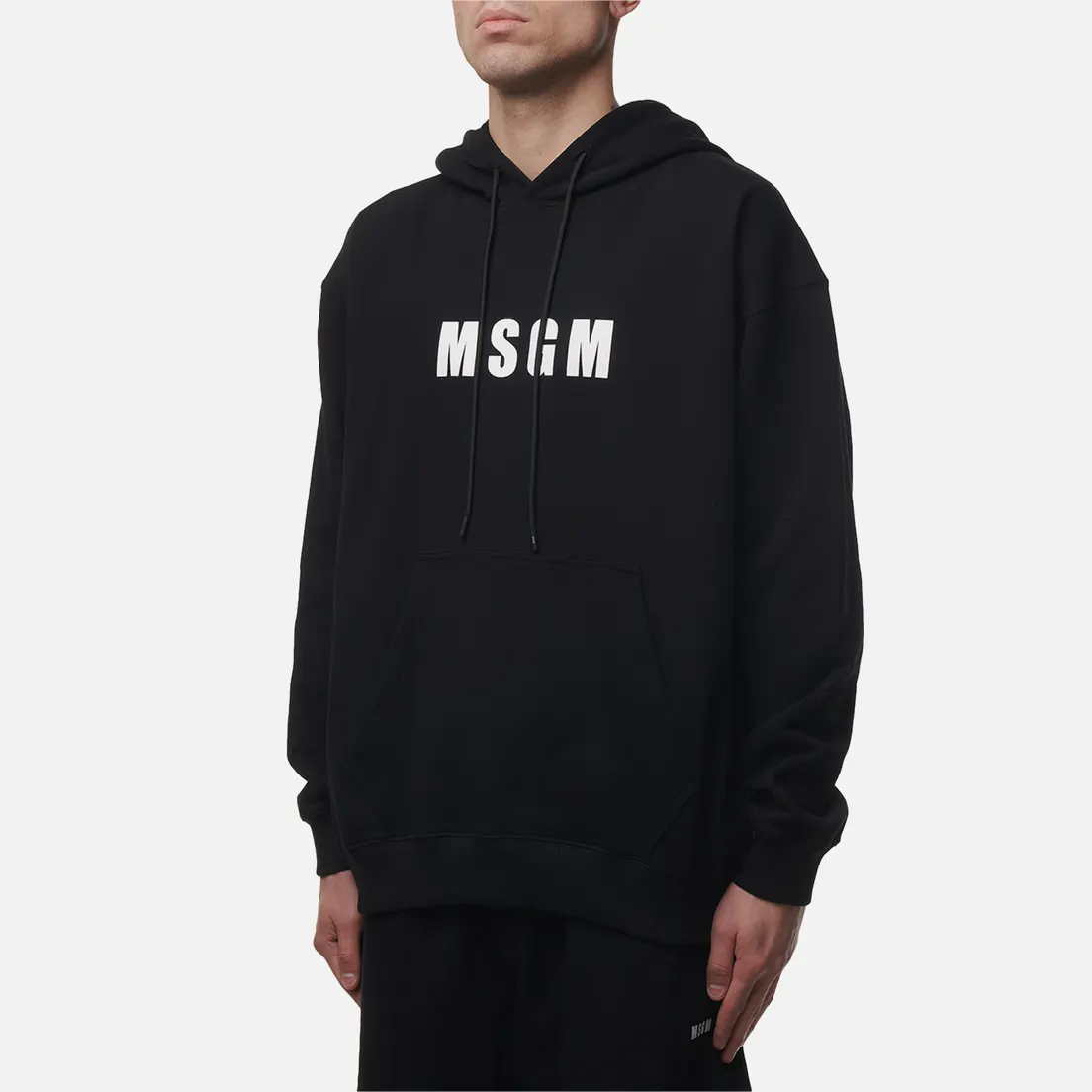 MSGM Мужская толстовка Macrologo Print