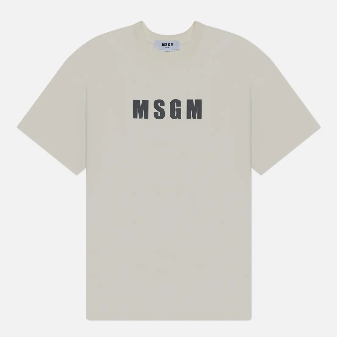MSGM Мужская футболка Macrologo Print
