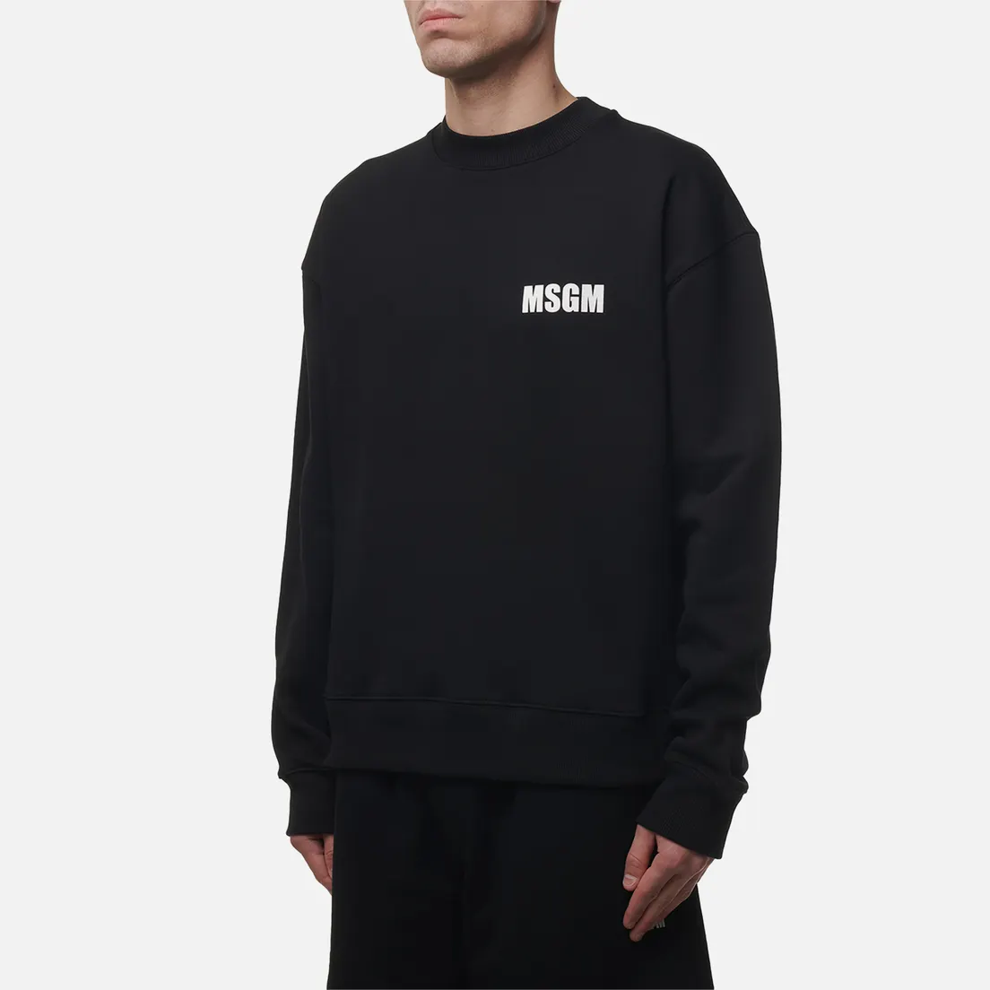 MSGM Мужская толстовка Never Look Back Print