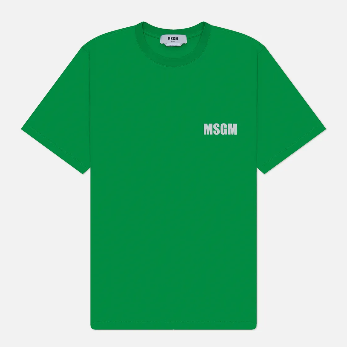 MSGM Мужская футболка Never Look Back Print Regular