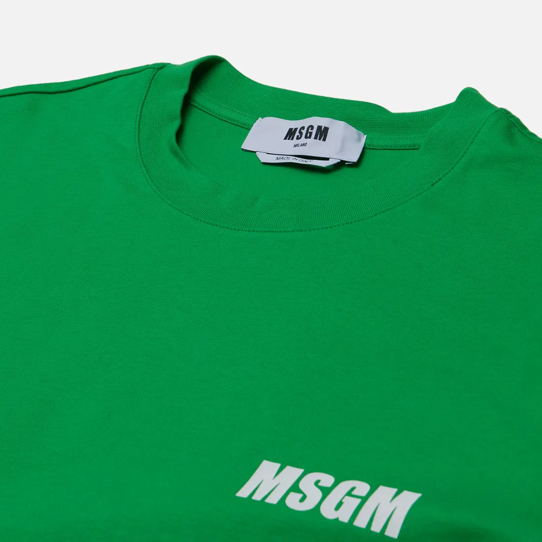 MSGM Мужская футболка Never Look Back Print Regular
