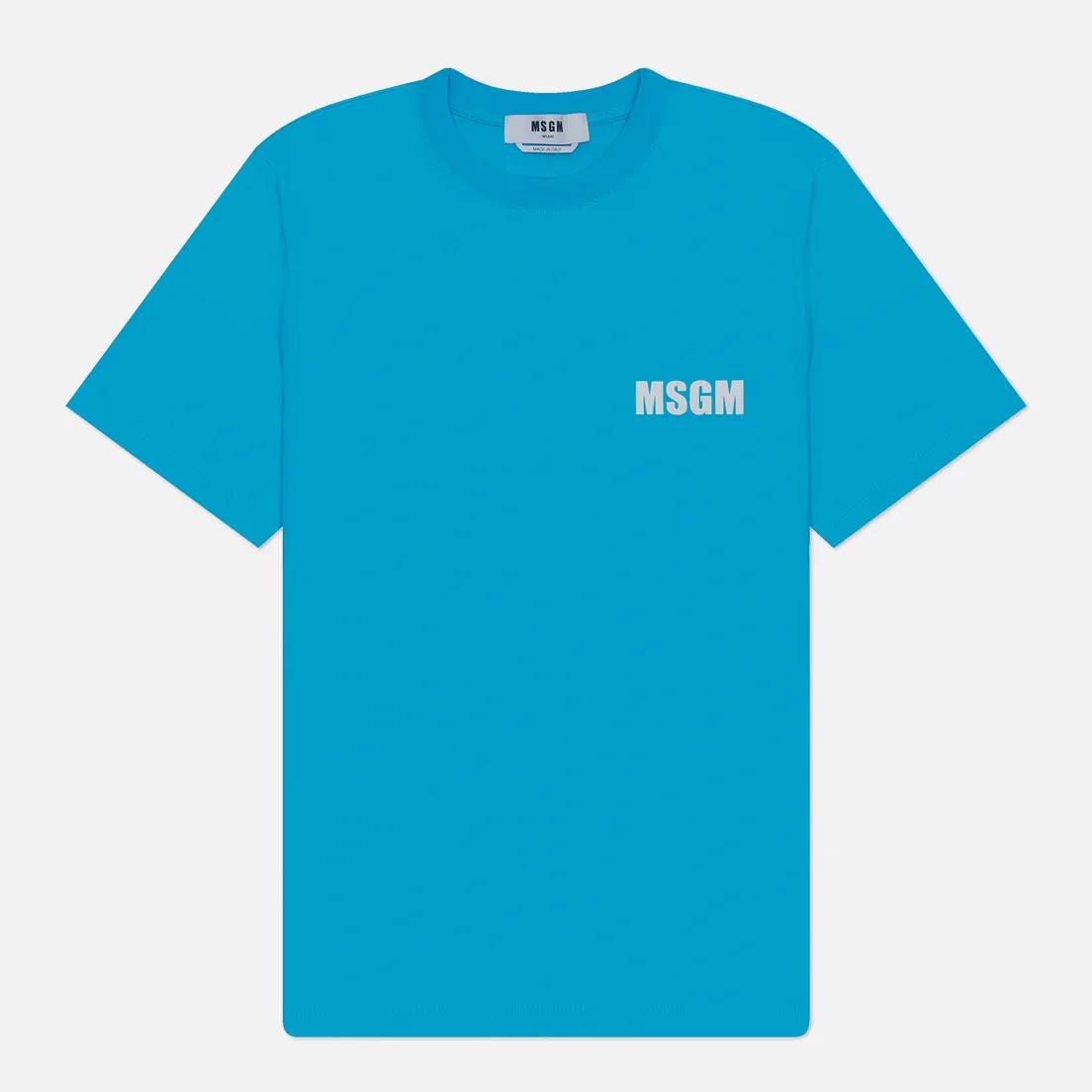 MSGM Мужская футболка Never Look Back Print Regular