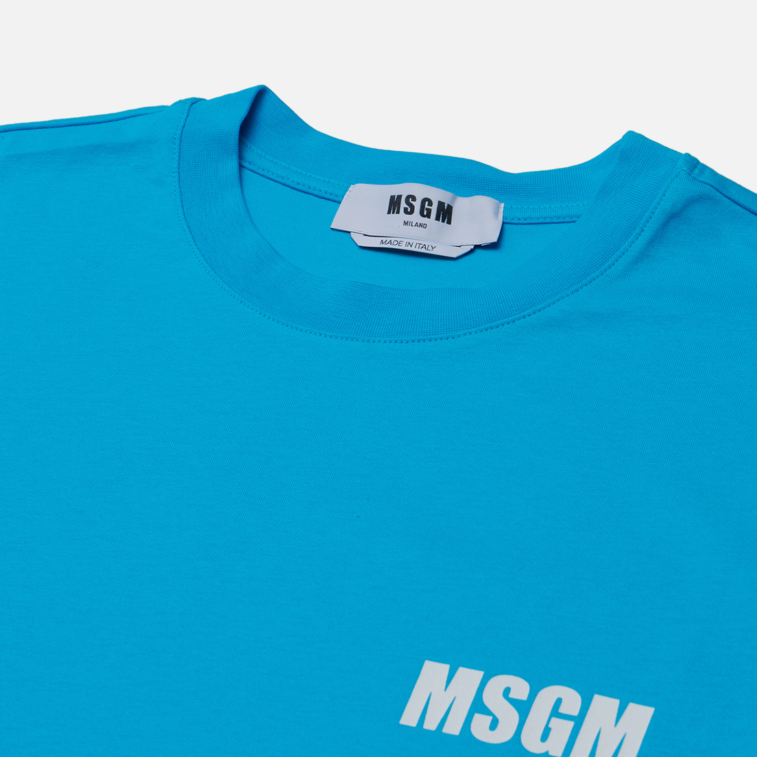 MSGM Мужская футболка Never Look Back Print Regular