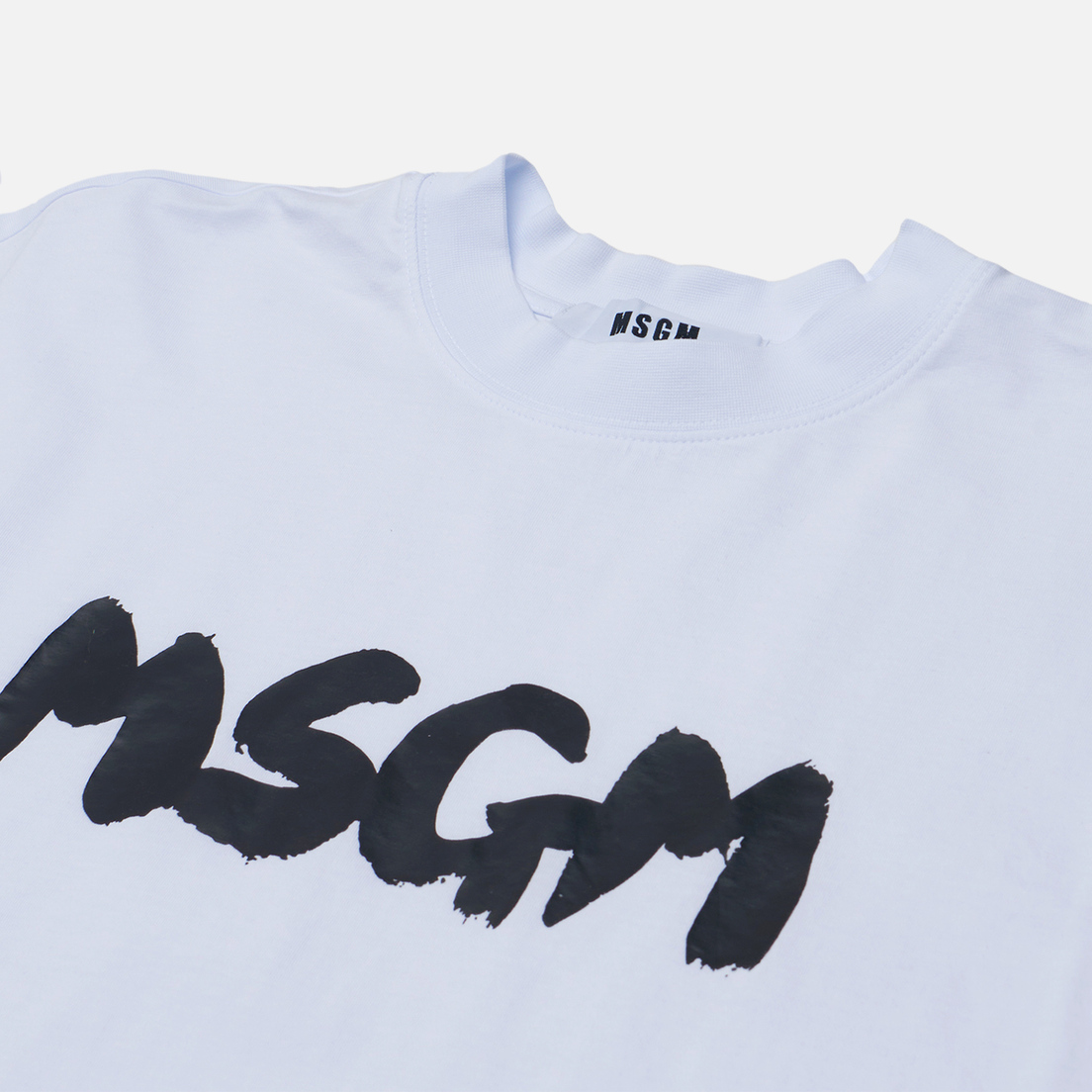 MSGM Мужская футболка New Brush Stroke