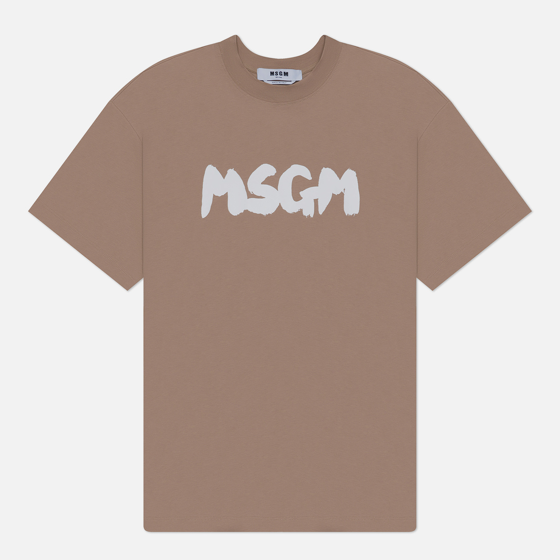 MSGM Мужская футболка New Brush Stroke