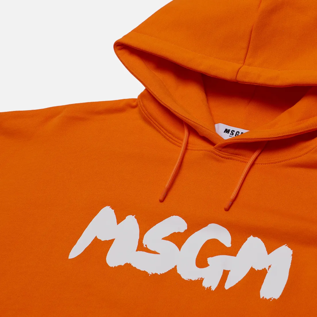 MSGM Мужская толстовка New Brosh Stroke Logo Hoodie