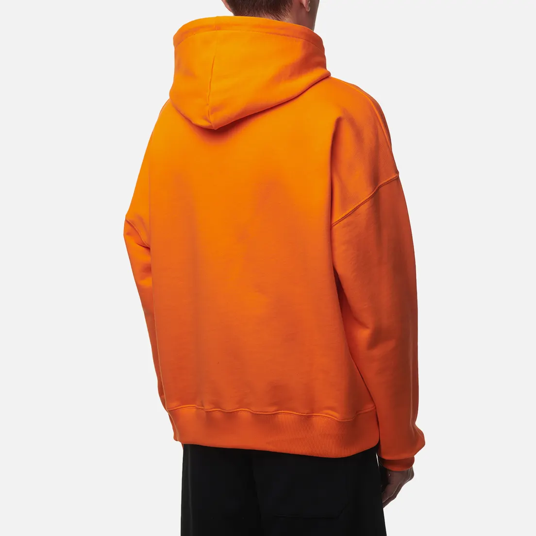 MSGM Мужская толстовка New Brosh Stroke Logo Hoodie