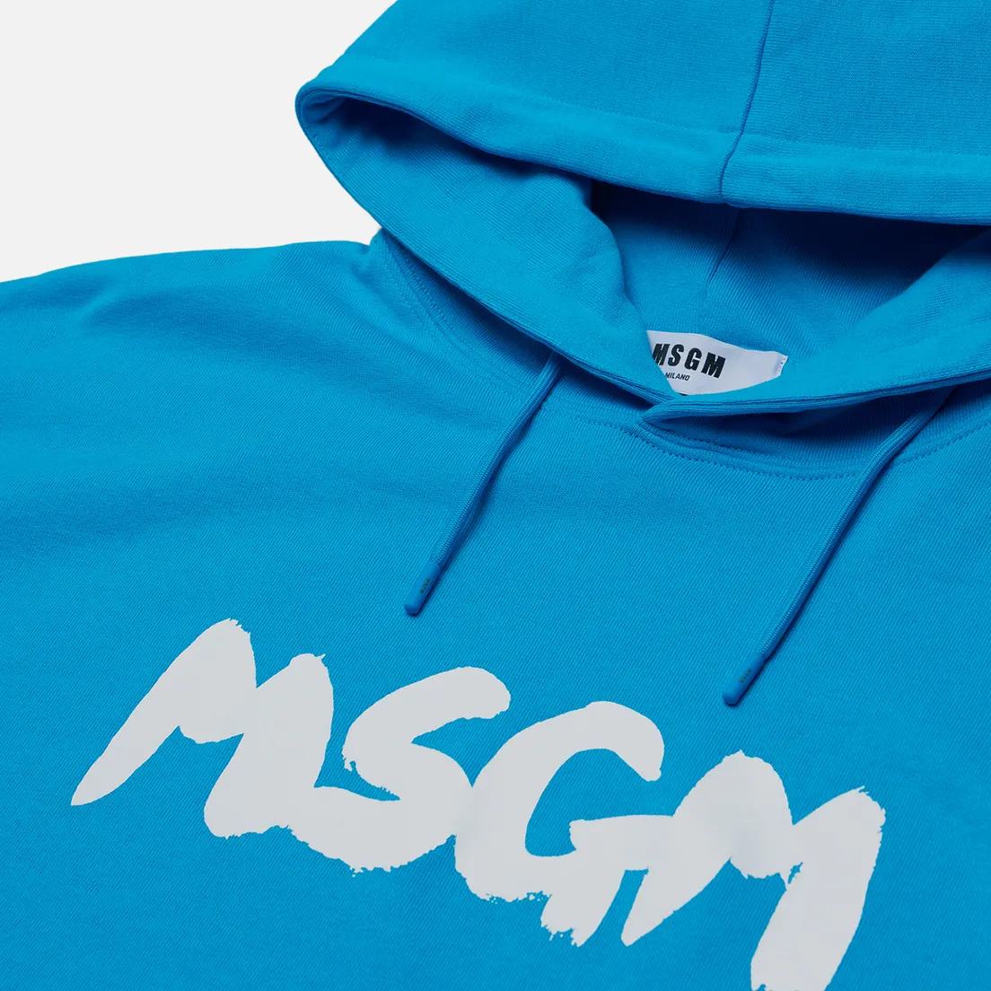 MSGM Мужская толстовка New Brosh Stroke Logo Hoodie