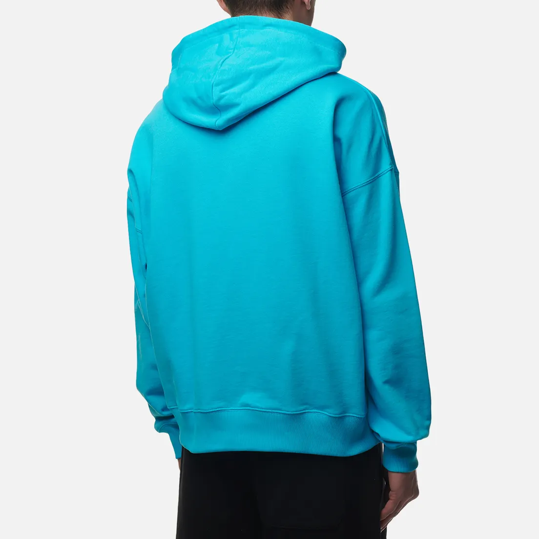 MSGM Мужская толстовка New Brosh Stroke Logo Hoodie
