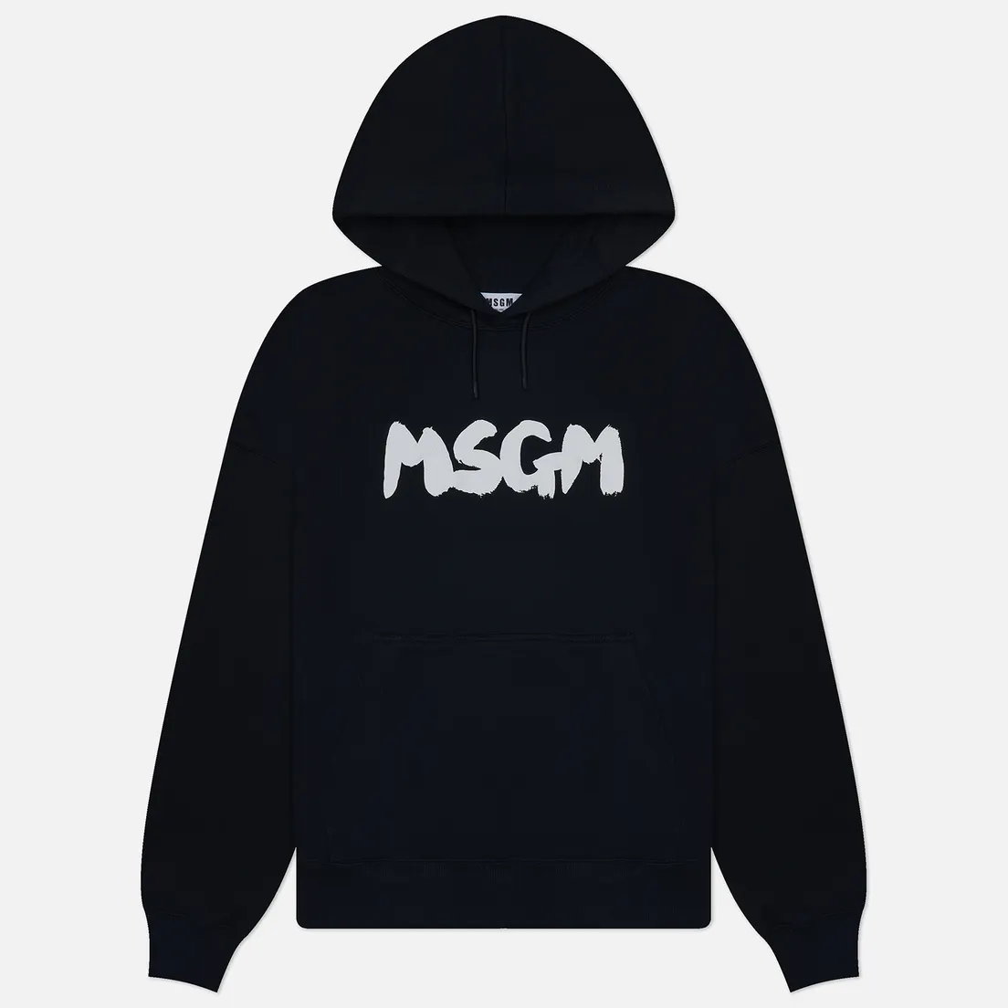 MSGM Мужская толстовка New Brosh Stroke Logo Hoodie