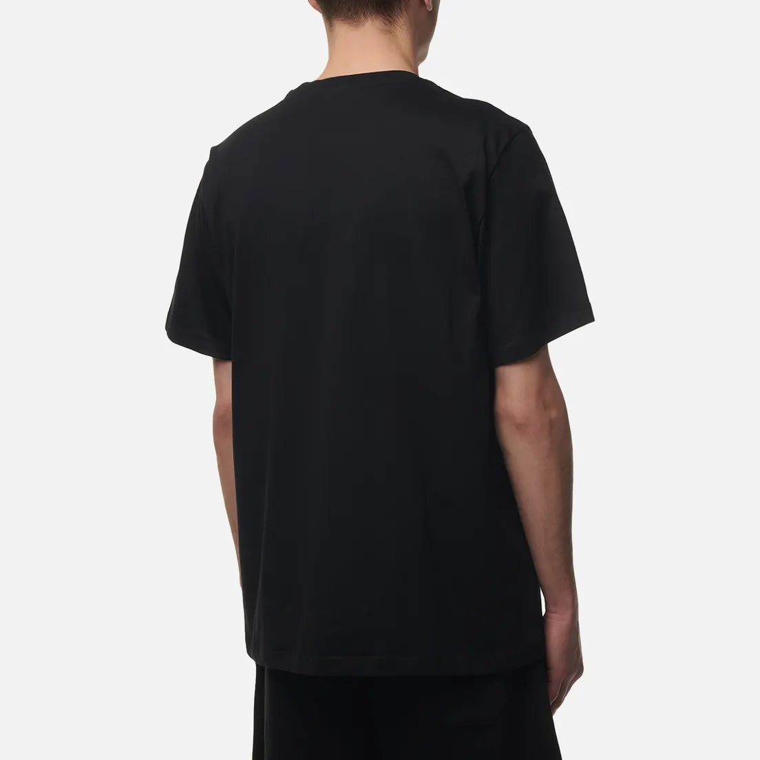 MSGM Мужская футболка Brush Stroke Logo