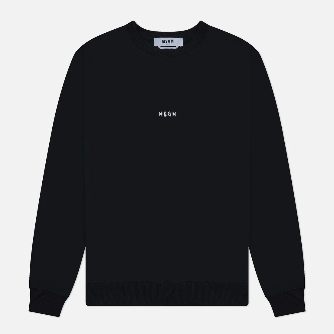 MSGM Мужская толстовка Brush Stroke Micrologo