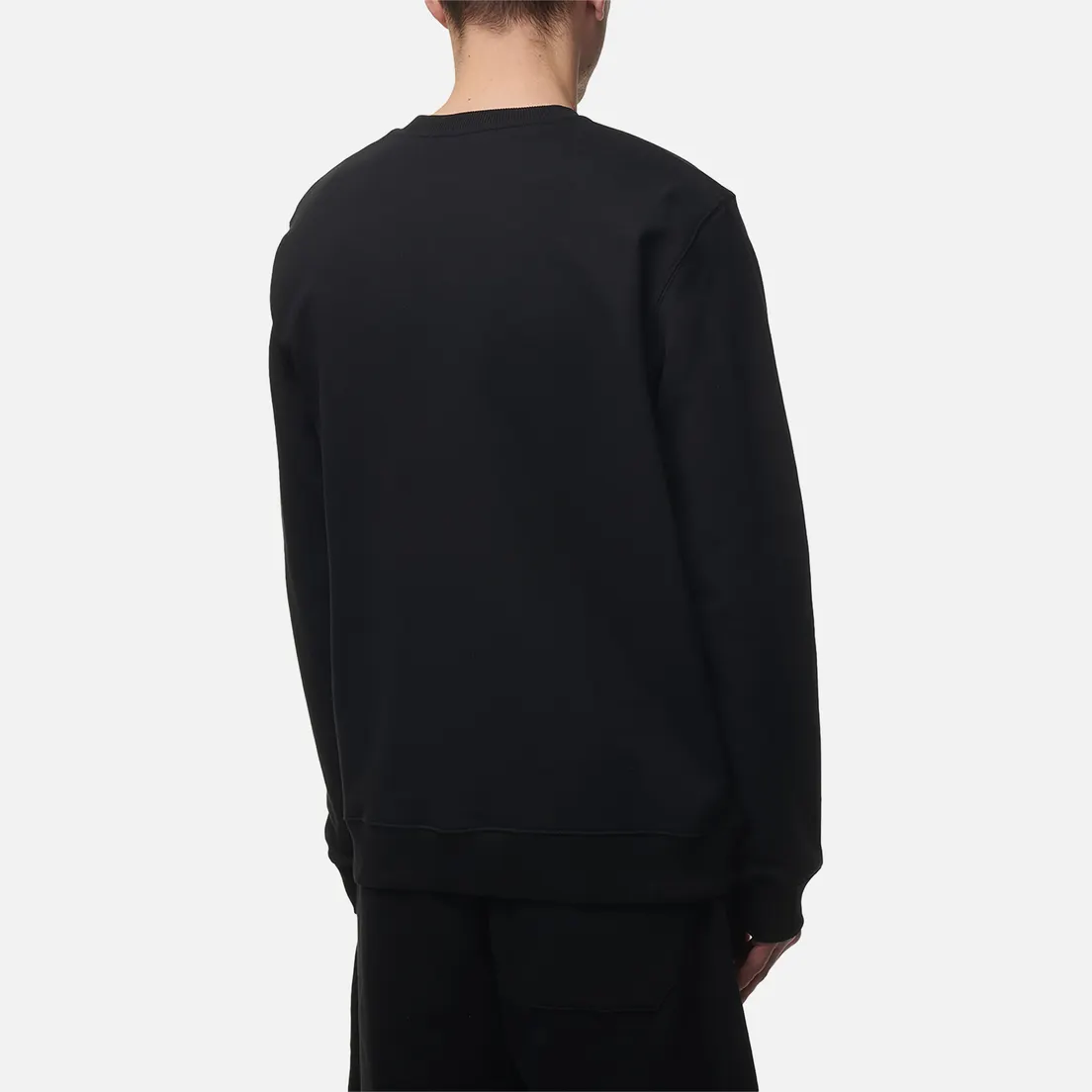 MSGM Мужская толстовка Brush Stroke Micrologo