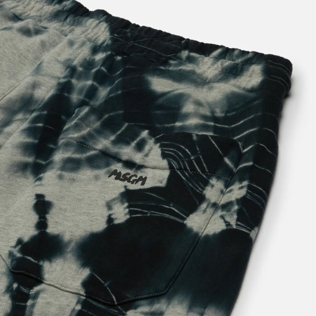 MSGM Мужские брюки New Tie Dye Brush Logo