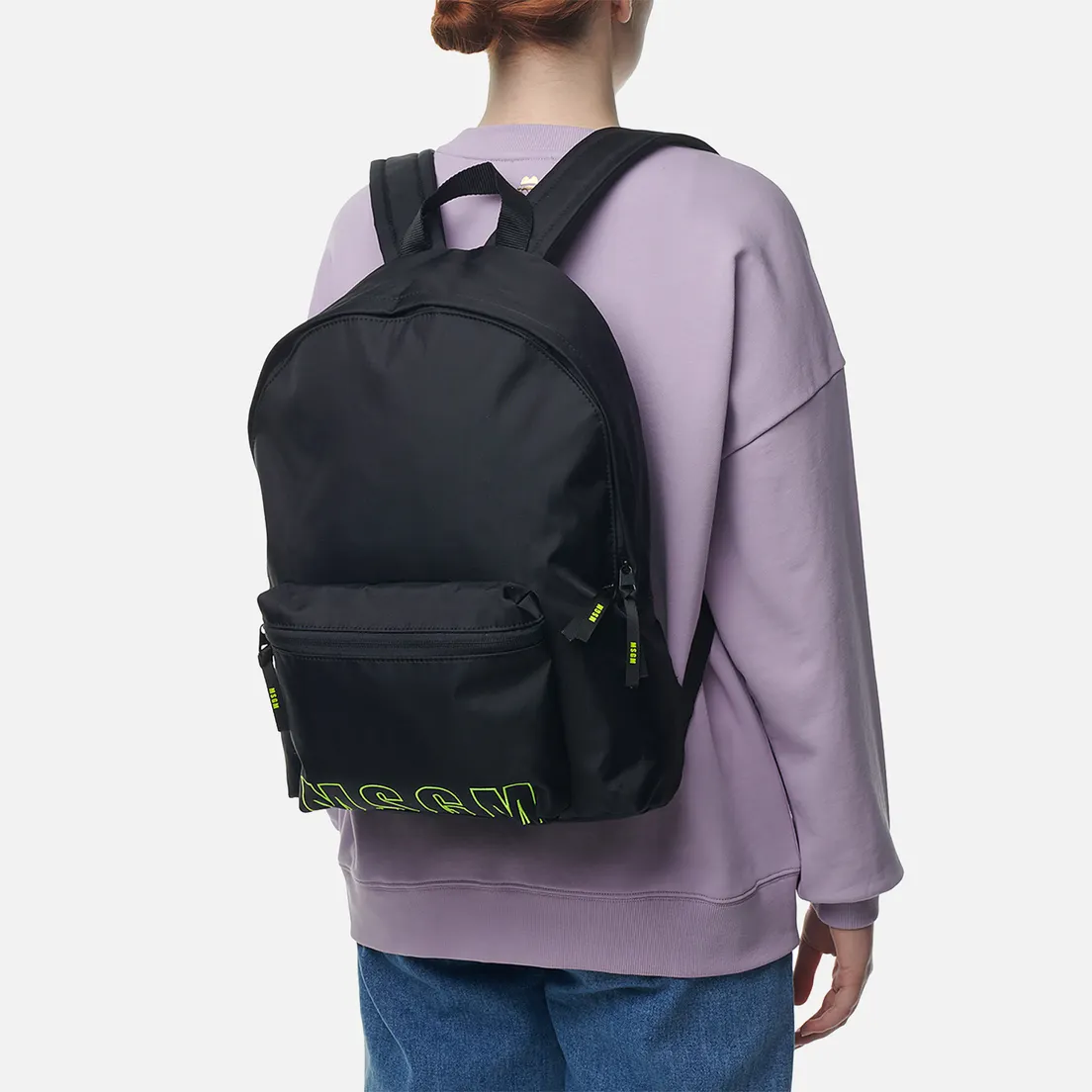 MSGM Рюкзак Signature Nylon Logo