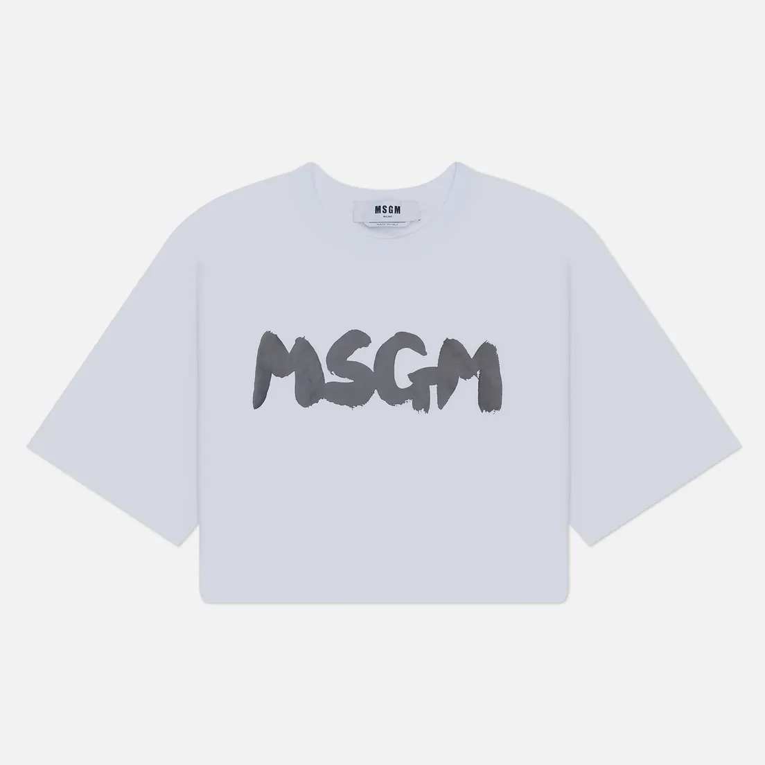 MSGM Женская футболка New Logo Brush
