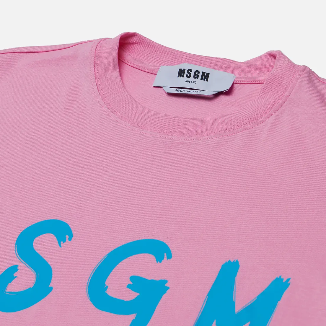 MSGM Женская футболка Brush Stroke Logo